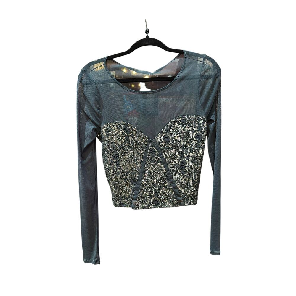 Kimchi Long Sleeve Top L NWOT